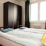 New Colorful Apartment With Big Balcony