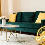 New Colorful Apartment With Big Balcony