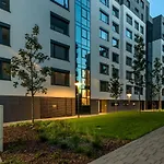 Bratislava Center, River Front, Private Parking Included