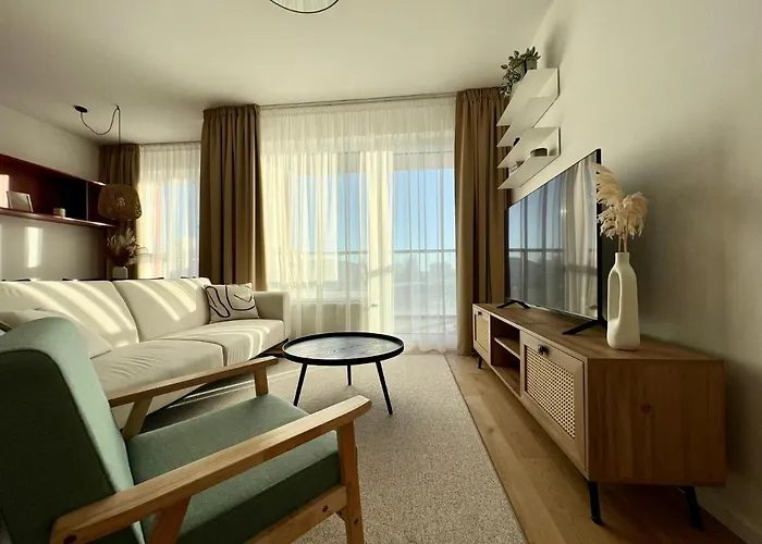 Klingerka Brand New 1-Bedroom Apartment Free Parking