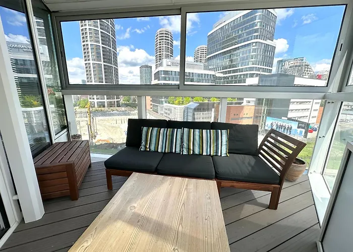 3 Room Apartment, Terrace, New Building, Old City