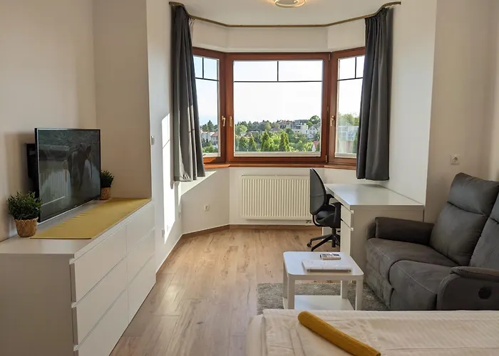 Clearvuehome - Panoramic 43 M2 Studio Bratislava Slavin