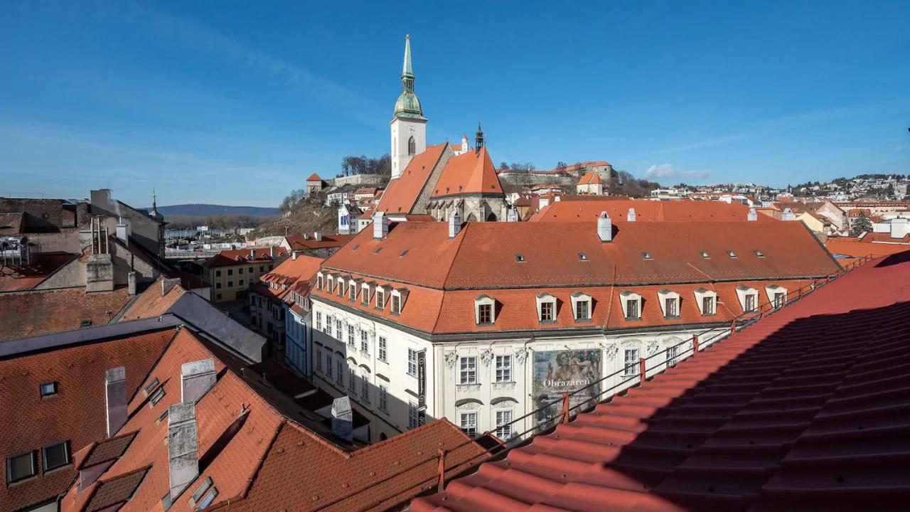 Majestic Views From A 60m2 Private Terrace - Castle, Cathedral, Old Town Bratislava
