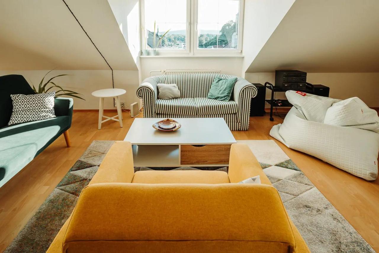 Majestic Views From A 60m2 Private Terrace - Castle, Cathedral, Old Town Bratislava