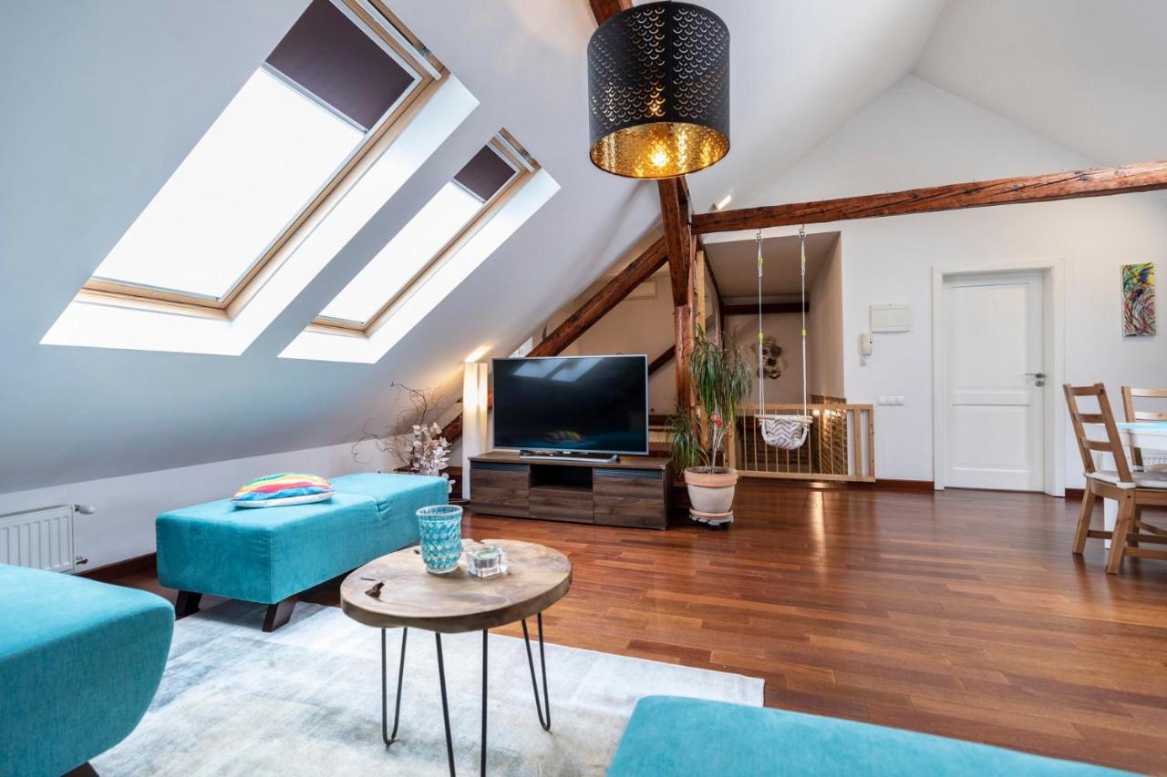 Apartment Beautiful And Romantic Penthouse With Two Terraces Bratislava