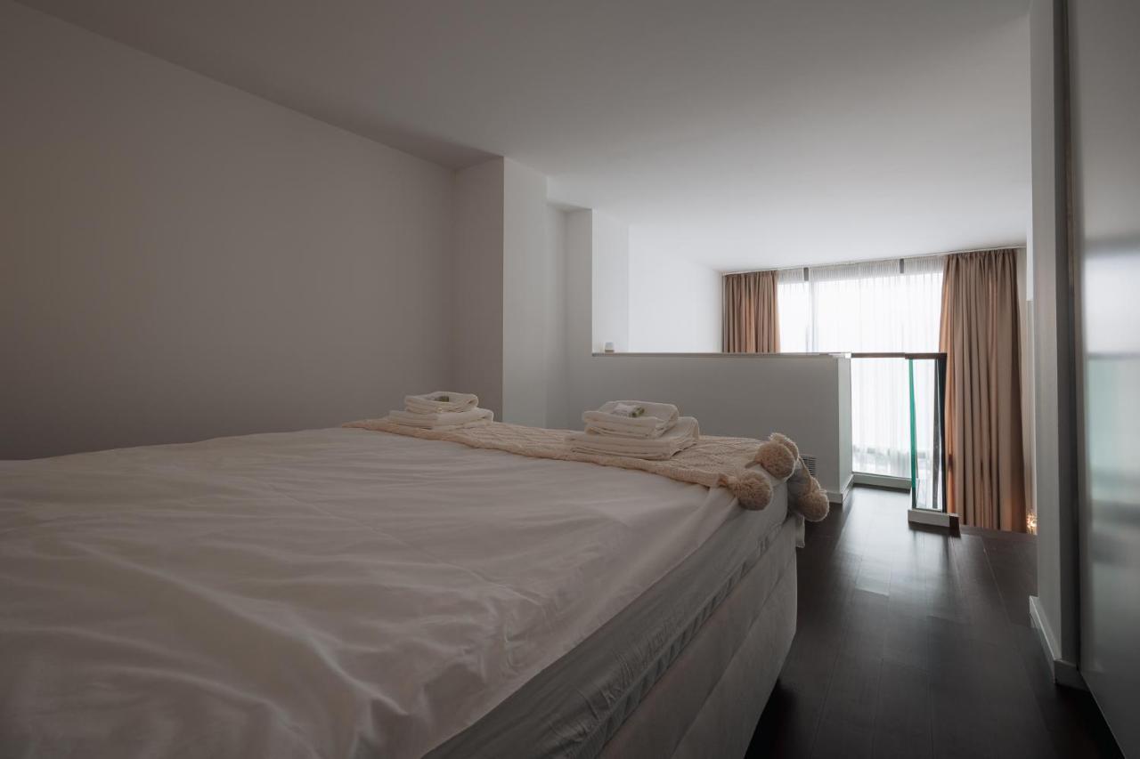 Skau Eurovea Duplex Danube Exclusive View Free Parking Apartmán