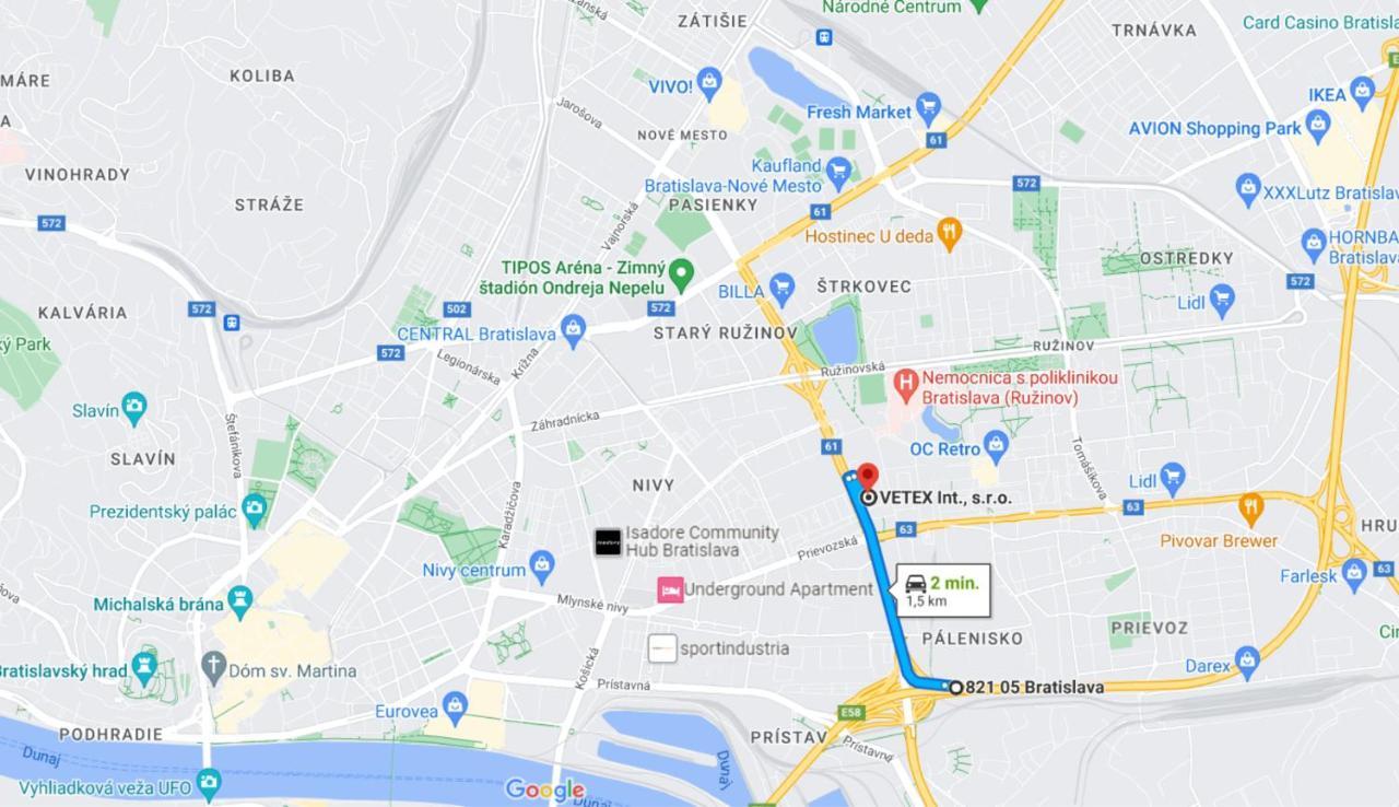Apartment Modern 2 Apt With Free Parking And Wi-fi, Self Check-in Bratislava