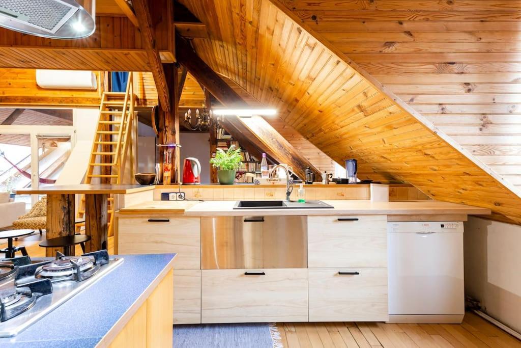 Apartment Rooftop 180m2 Loft With Private Sauna, *