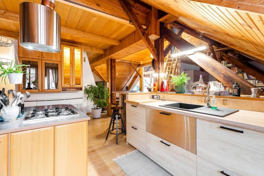 Apartment Rooftop 180m2 Loft With Private Sauna, *