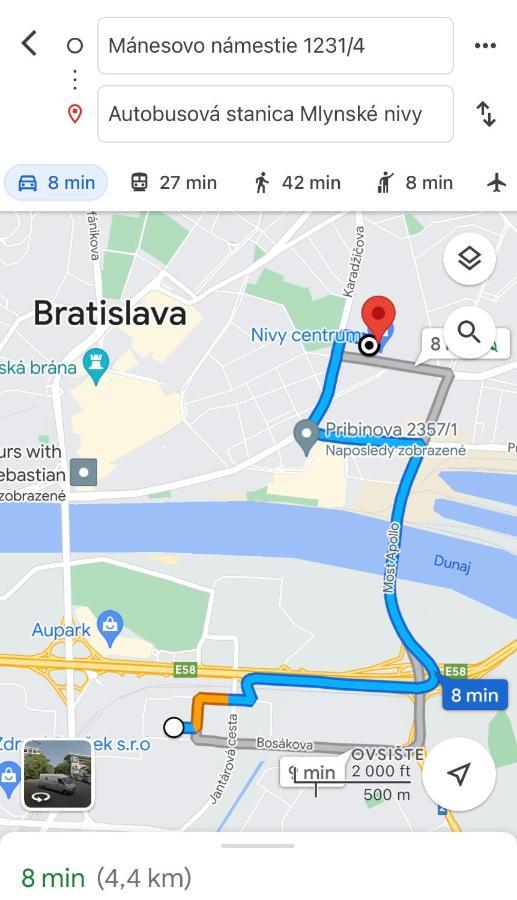 Private 1 Km From Center With Kitchen Apartamento Bratislava