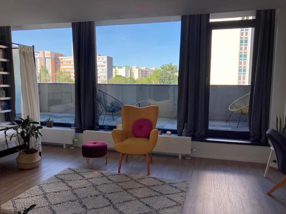 Apartment Utulny A Moderny Atelier S Terasou *
