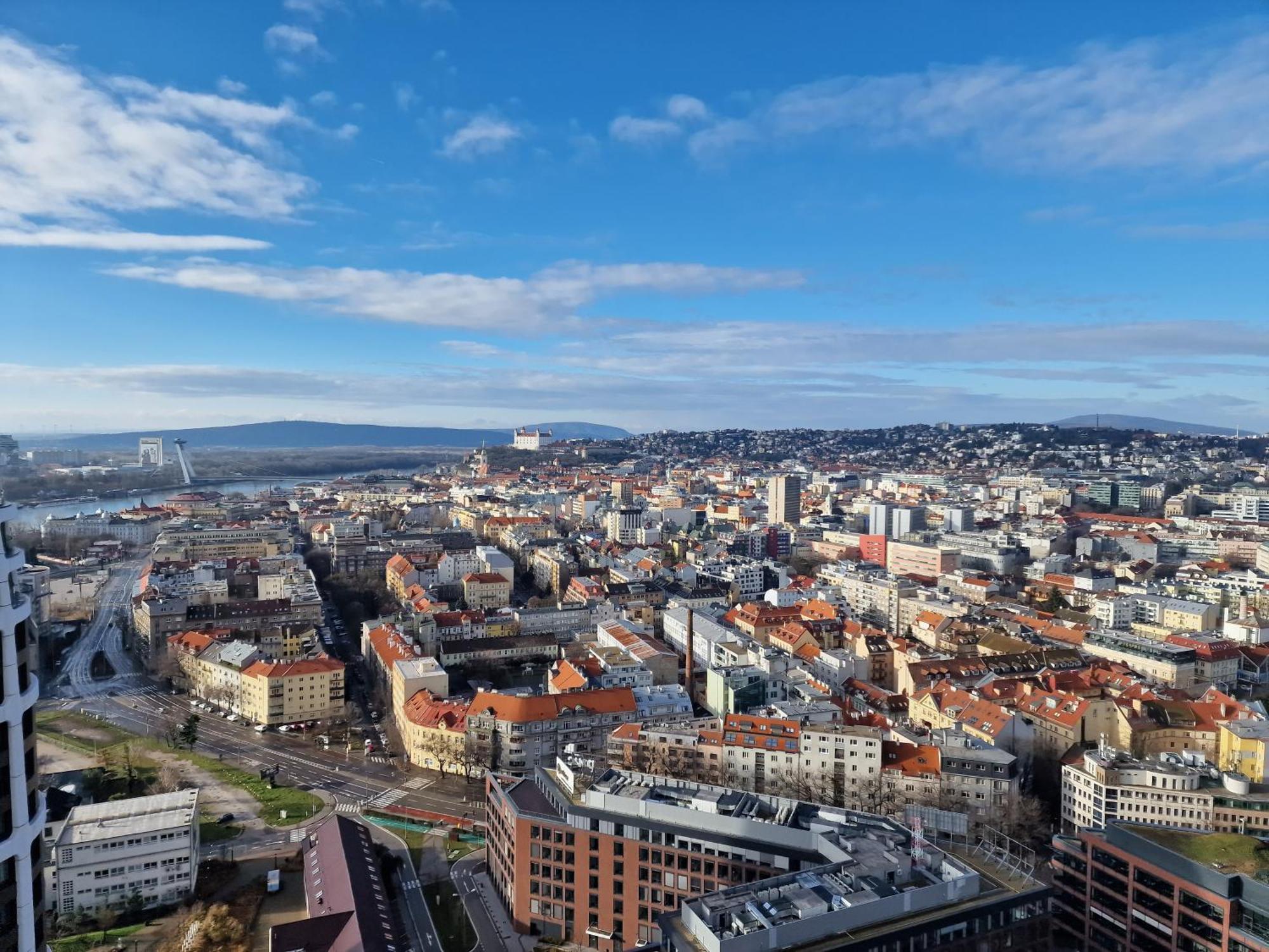 Blue Elegance Sky Park With Parking * Bratislava