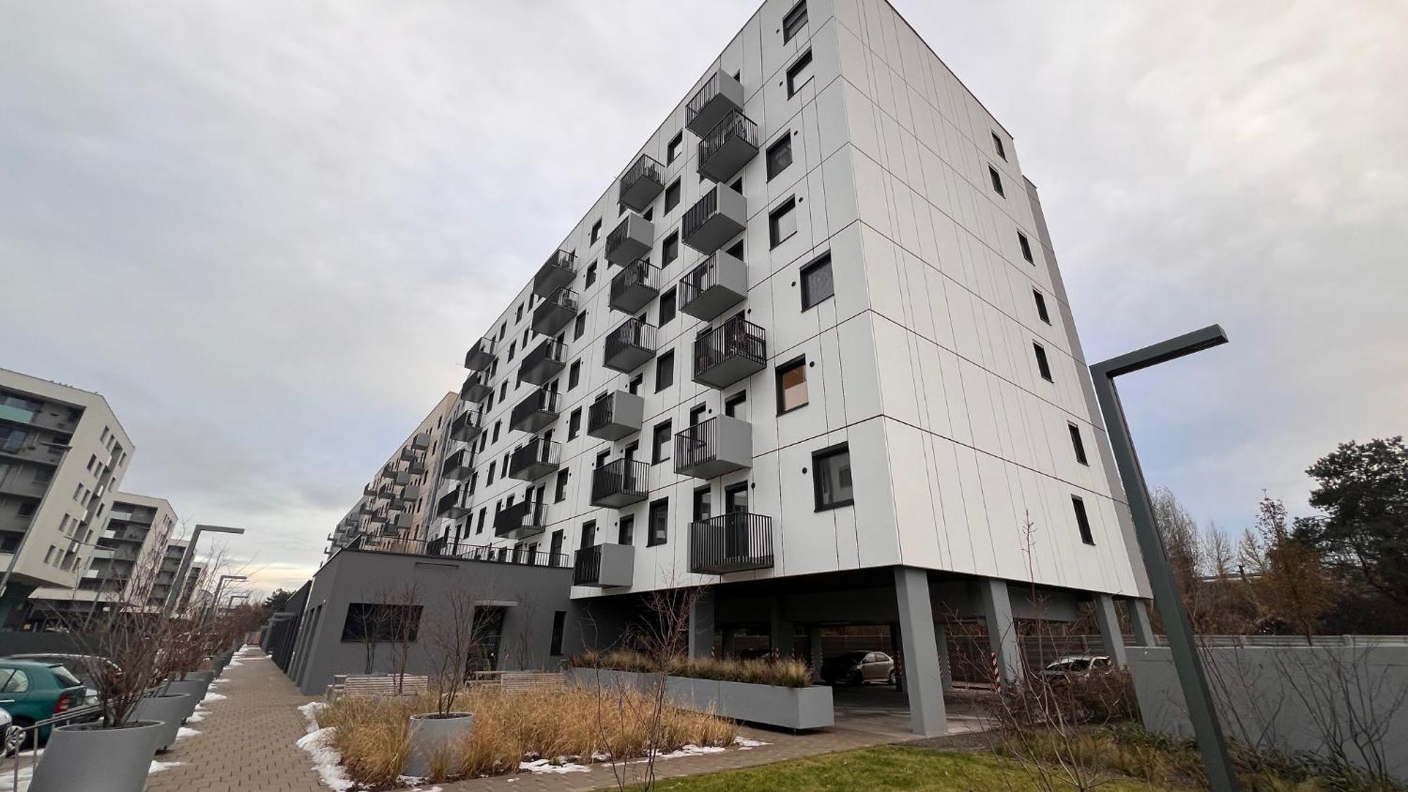 Air Conditioned 1 With Parking, New Building, Ruzinov Apartment