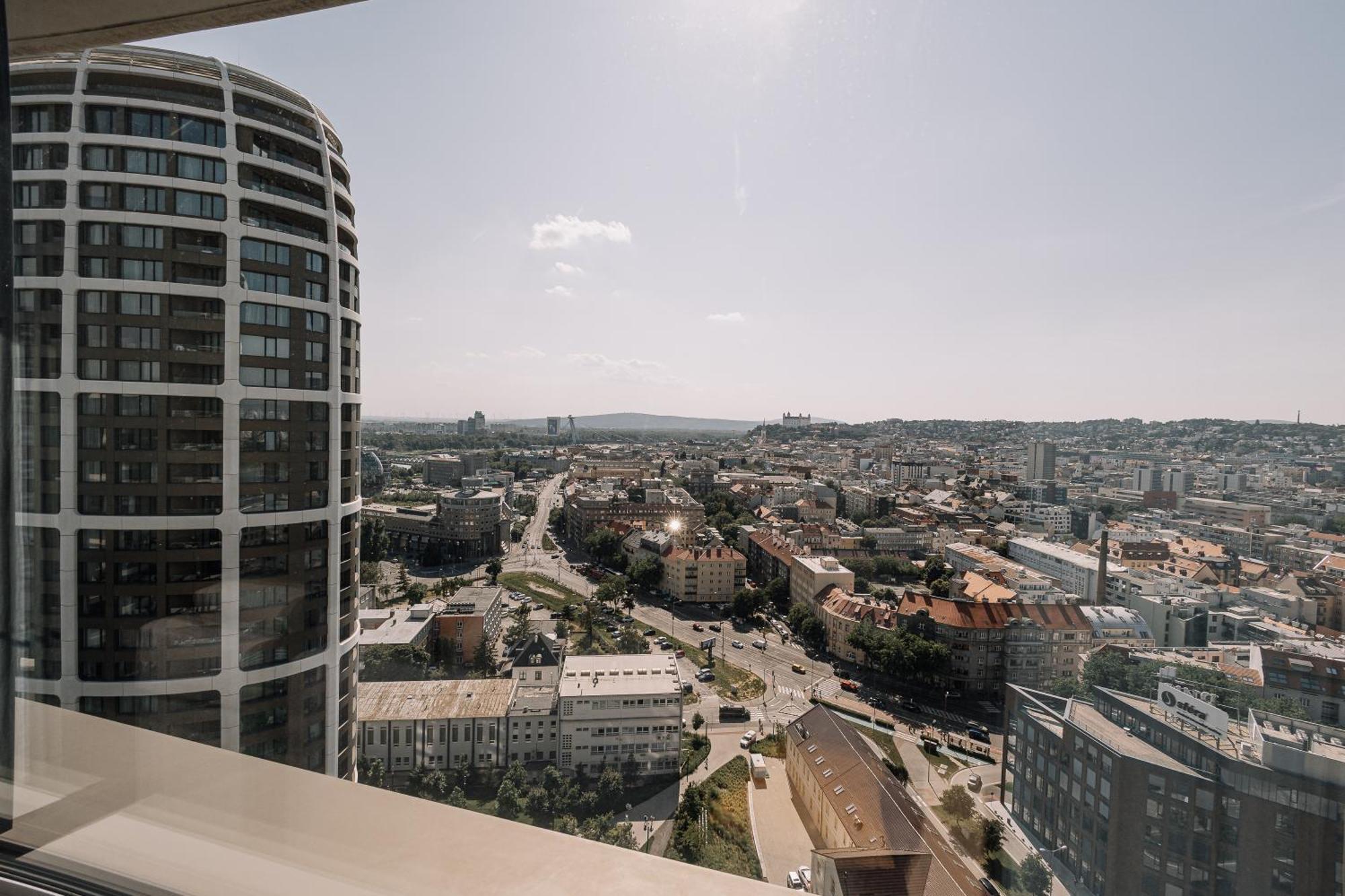 Apartment Skau Blue In Sky Park 21 Floor 2 Tower Panoramic View Free Parking