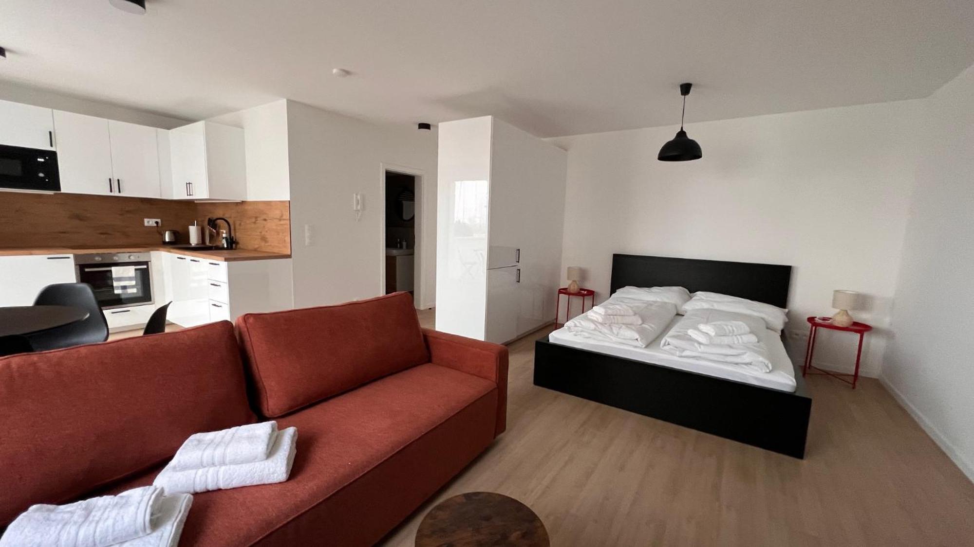 Apartment 1,5 With Terrace, New Building, B1