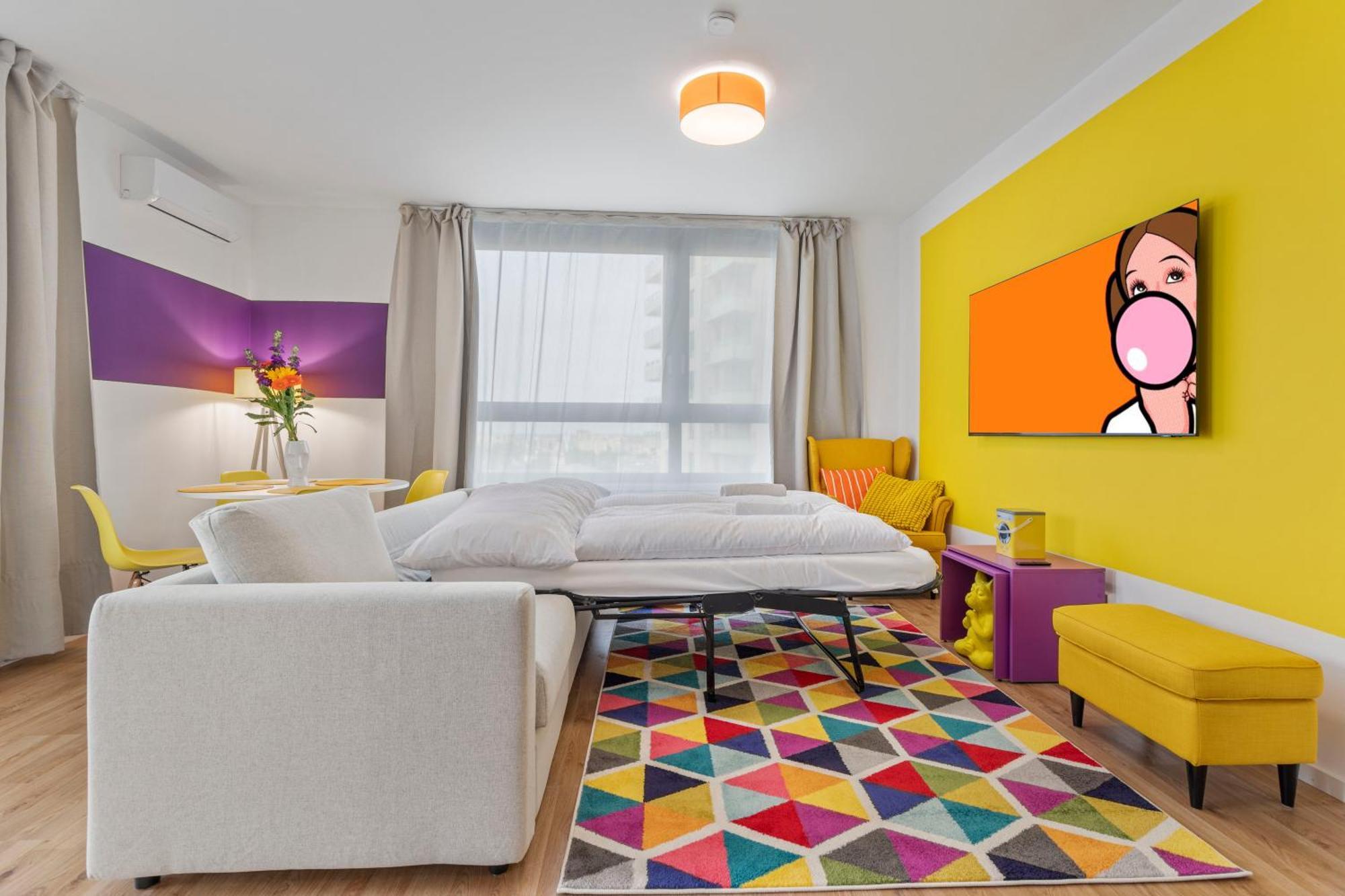 Apartmán Lam Pop Up - Ac - View - Free Parking Bratislava