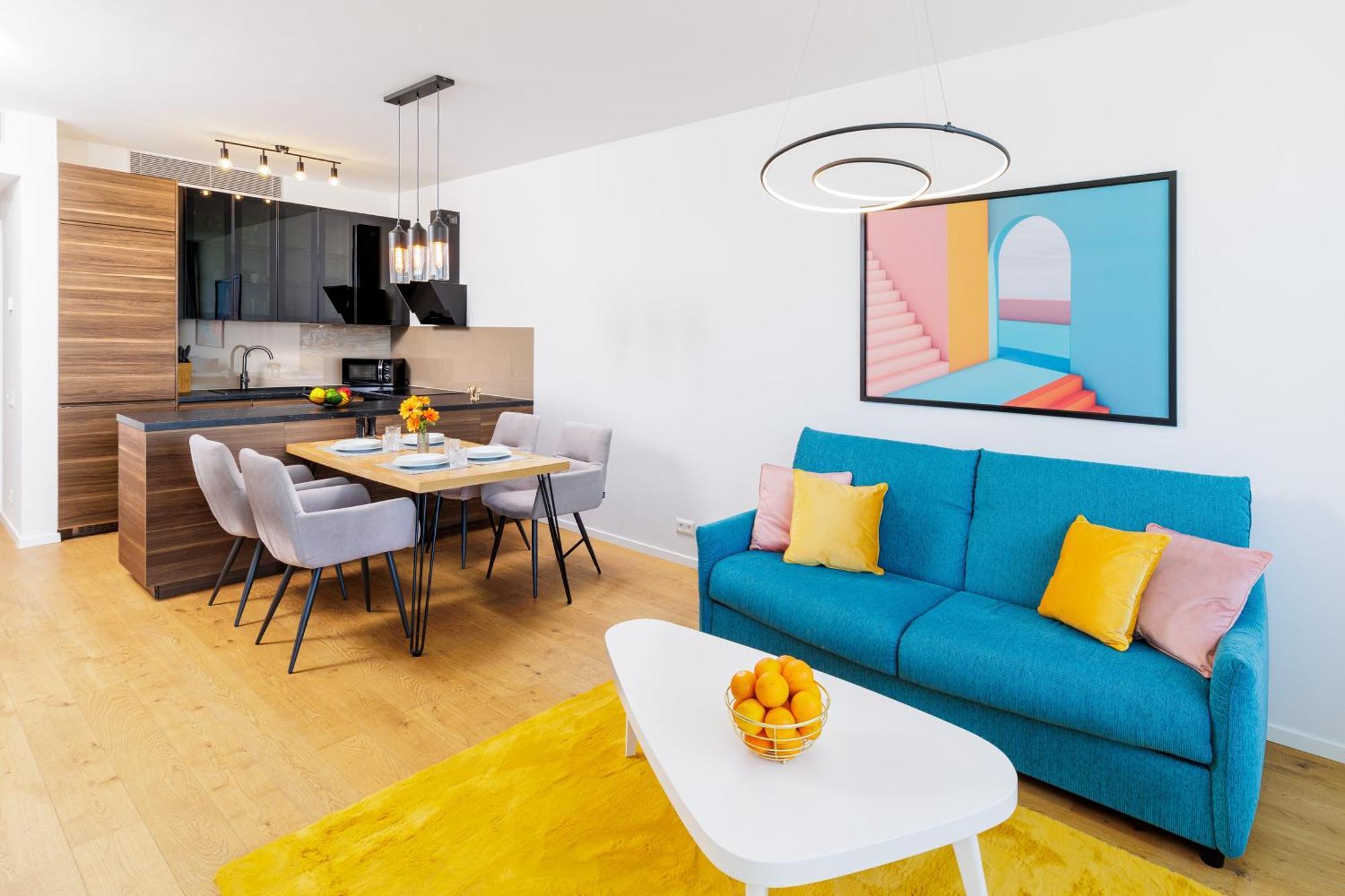 Sky Park 1 - Luxurious #instaworthy In Downtown Center With Included Parking, Address In Town *