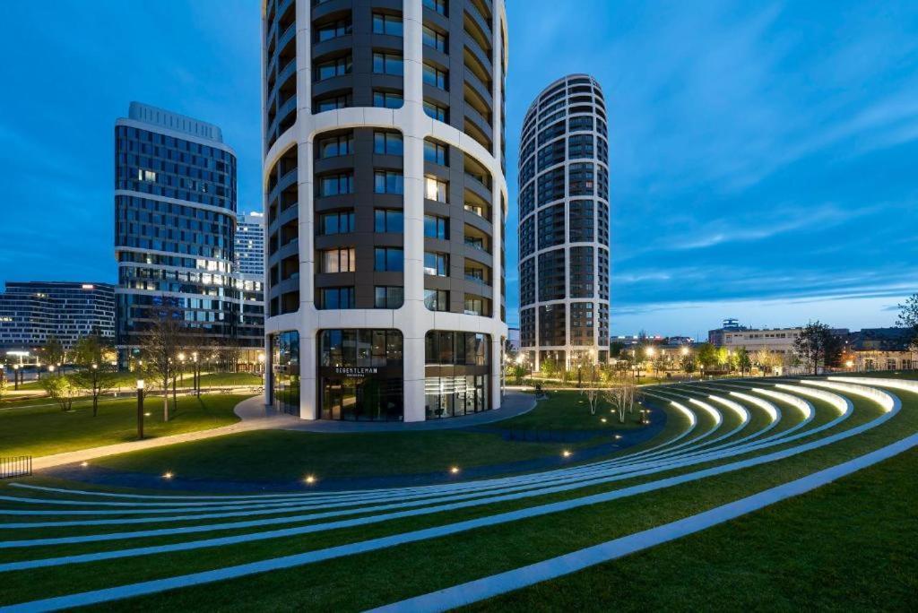 Sky1 Modern Aptm With Rooftop View 30 Floor Apartment Bratislava