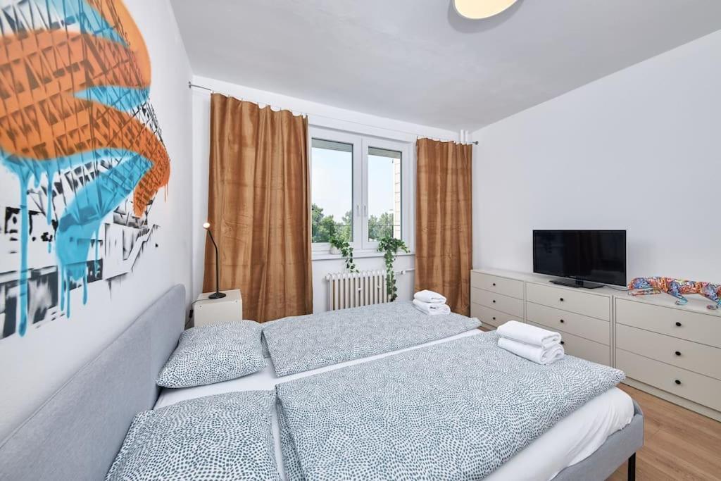 Apartment Riverside Center, 3 Bedroom Garage Bratislava