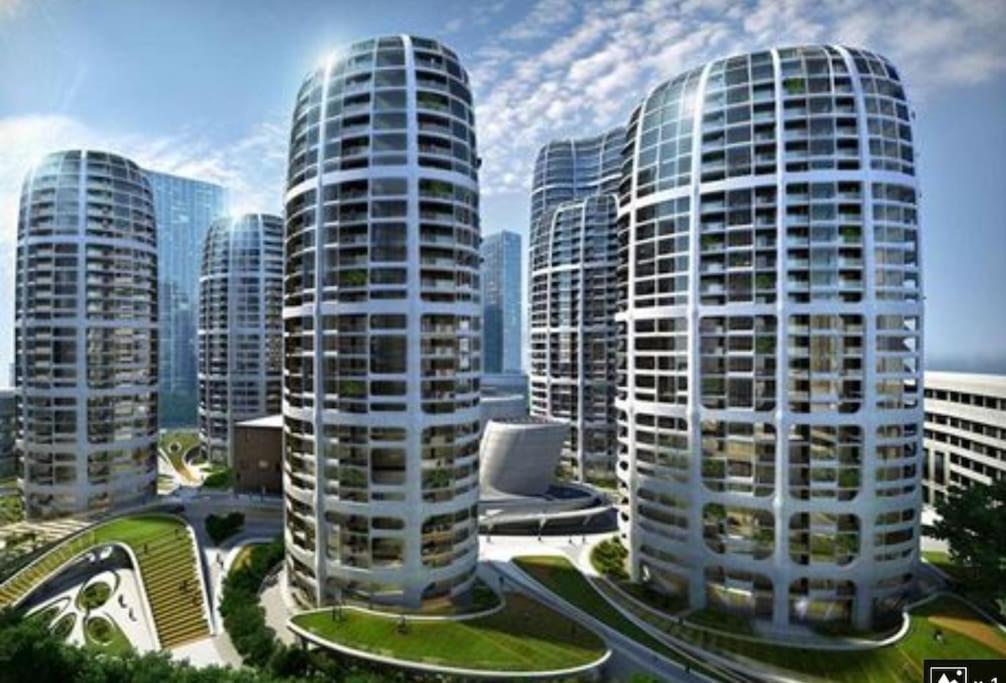 Luxury Flat In Sky Park, Castle View, Free Parking Apartment *