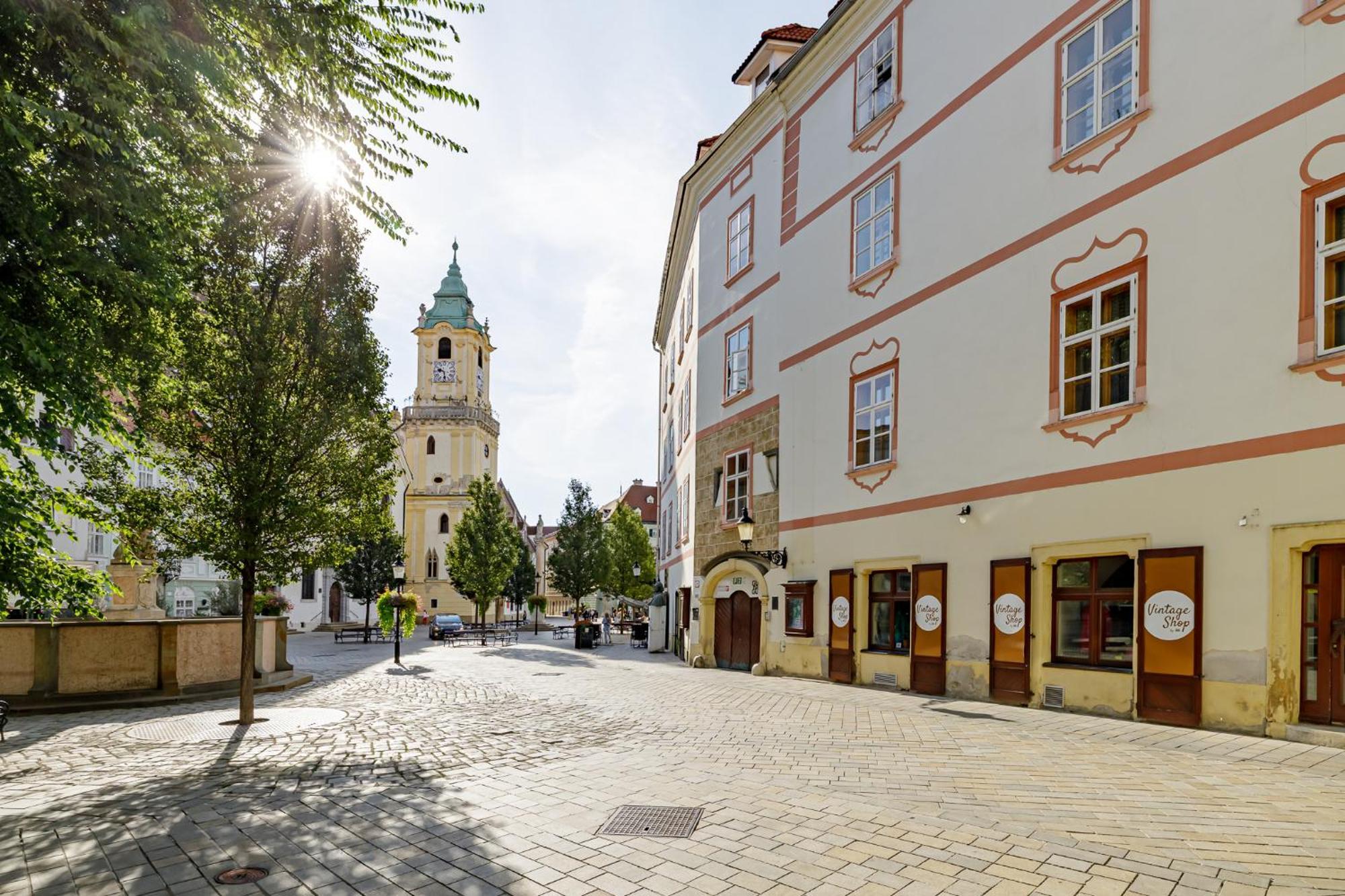 Arya - Spacious Penthouse Duplex With Rooftop Patio In The Main Square Apartment *