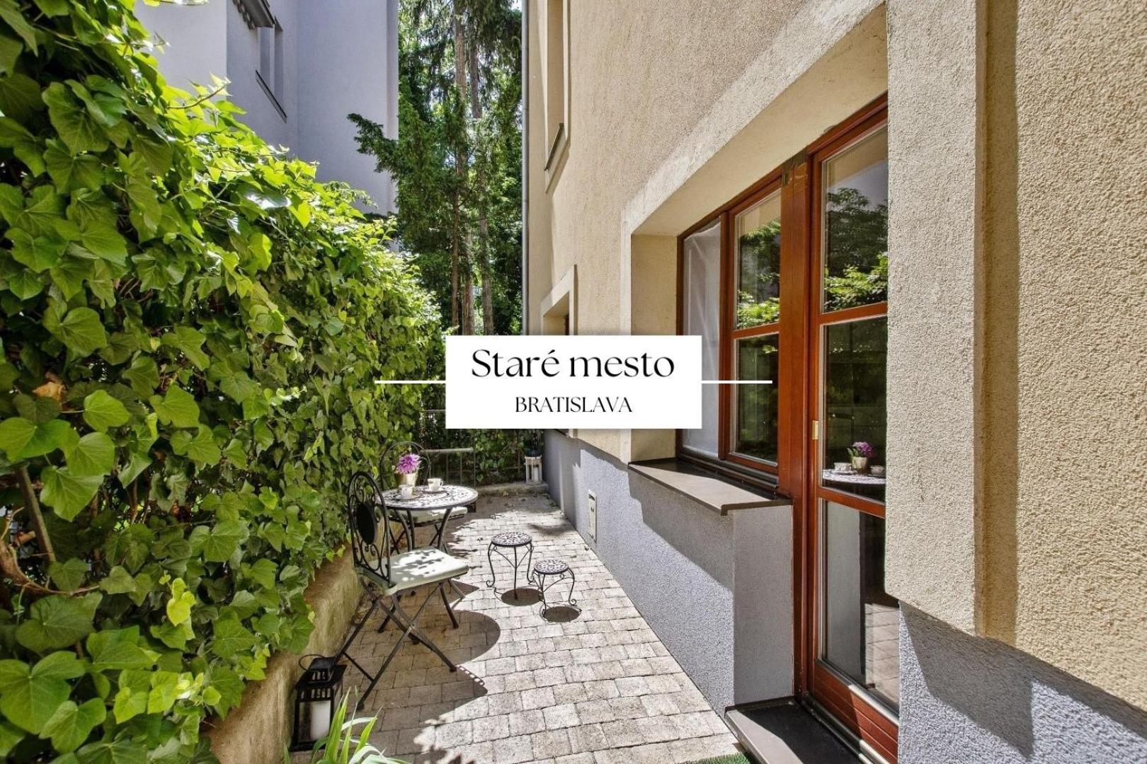 Stylish Historical + Backyard * Bratislava