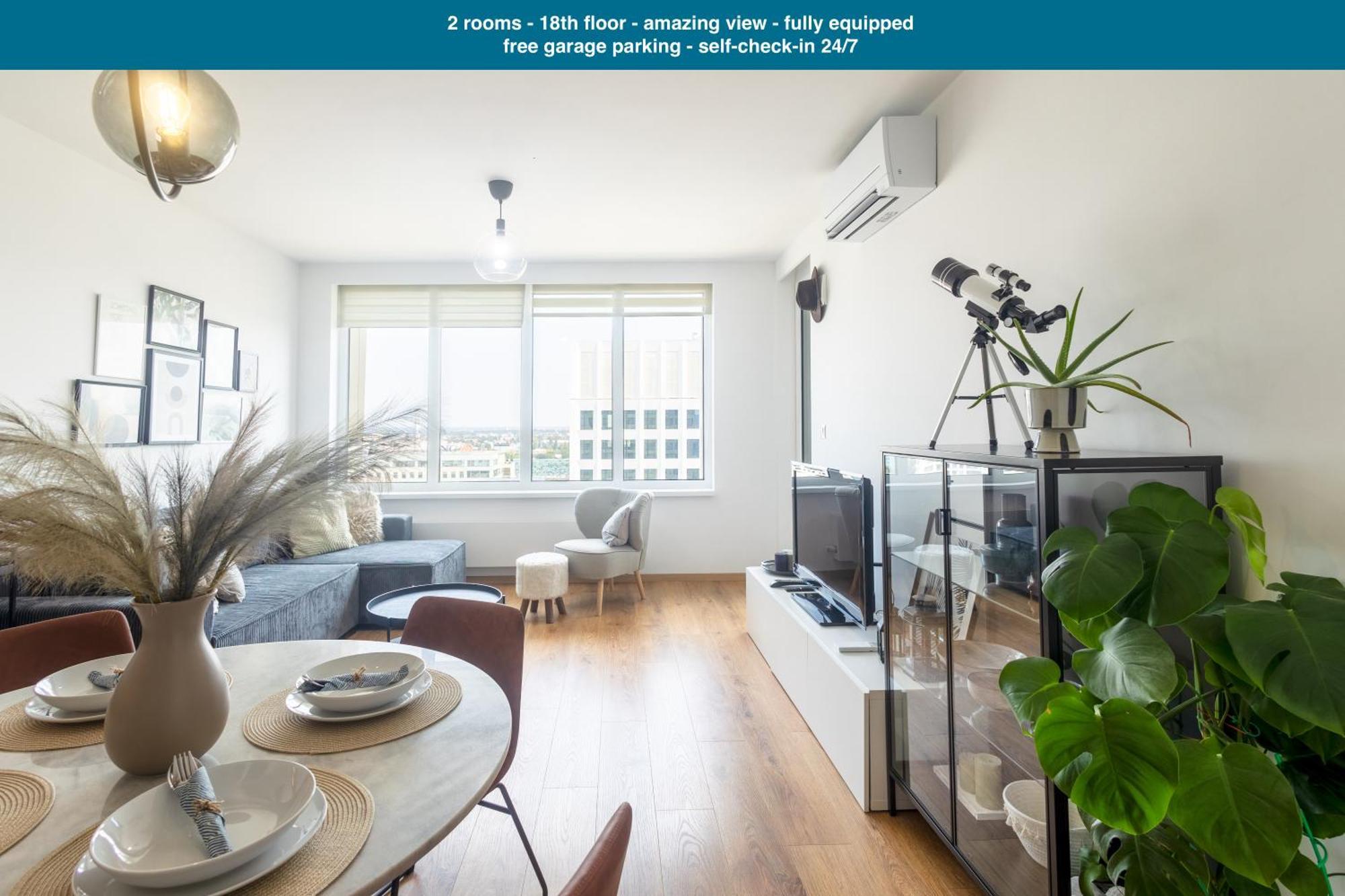 Apartmán Downtown 2 18th Floor With Free Parking Bratislava