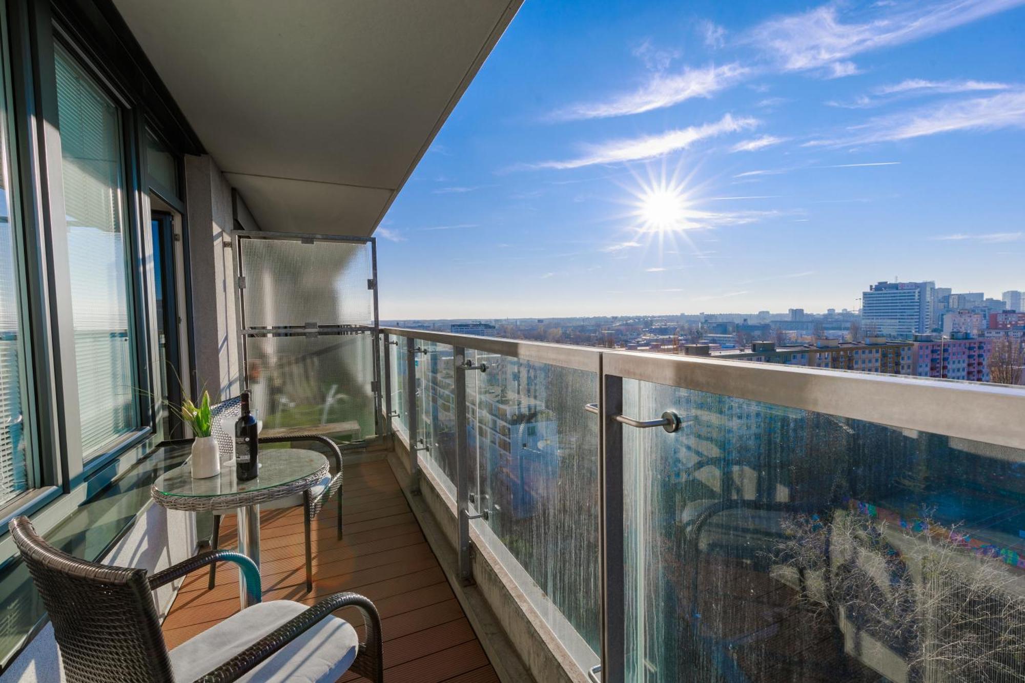 Sunny With Amazing Terrace On The 13th Floor Near Center Apartment