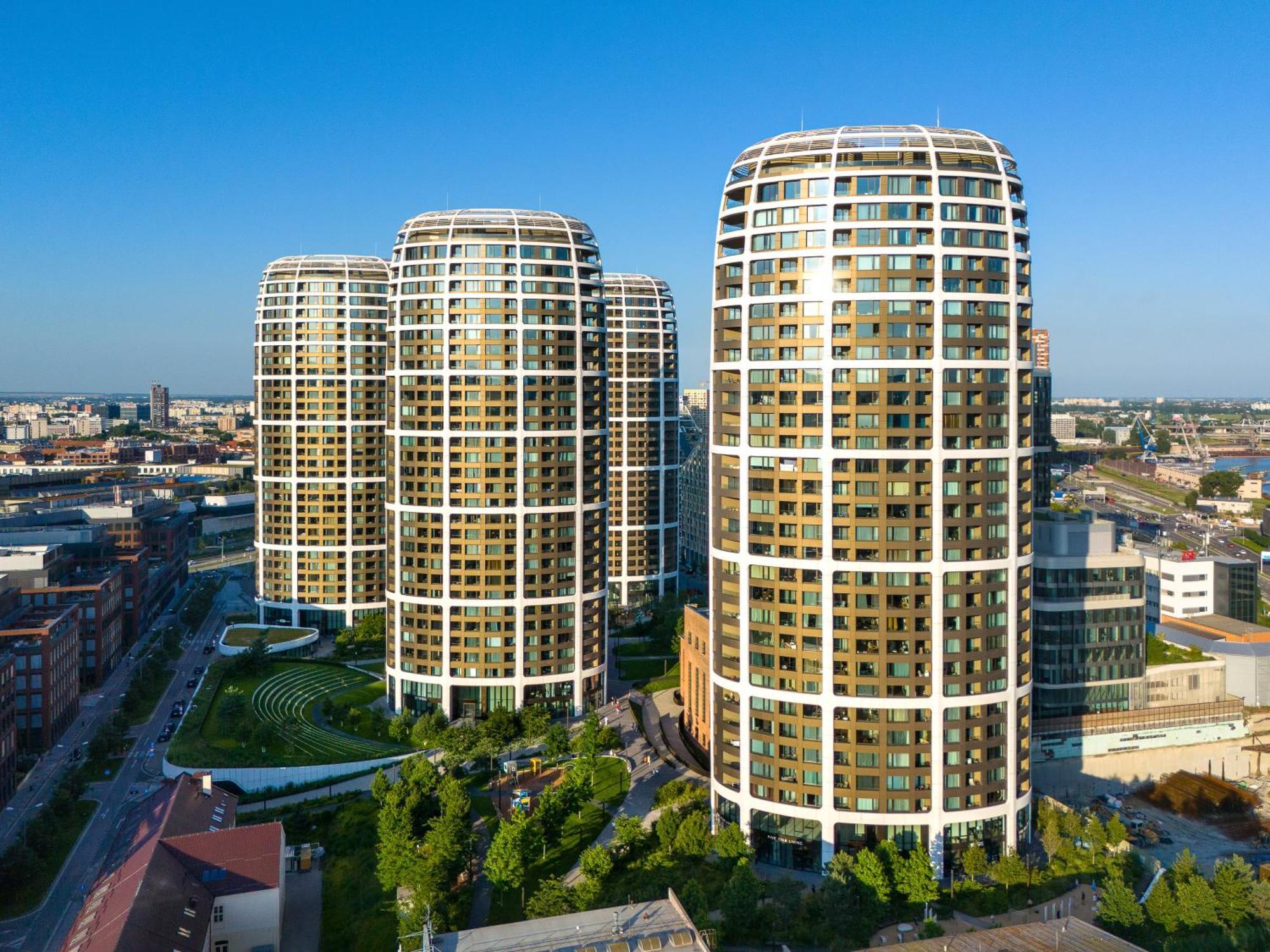 Apartmán Sky Park Tower 1, 22 Level, Downtown Centrum, Adress In Town, Parking Included