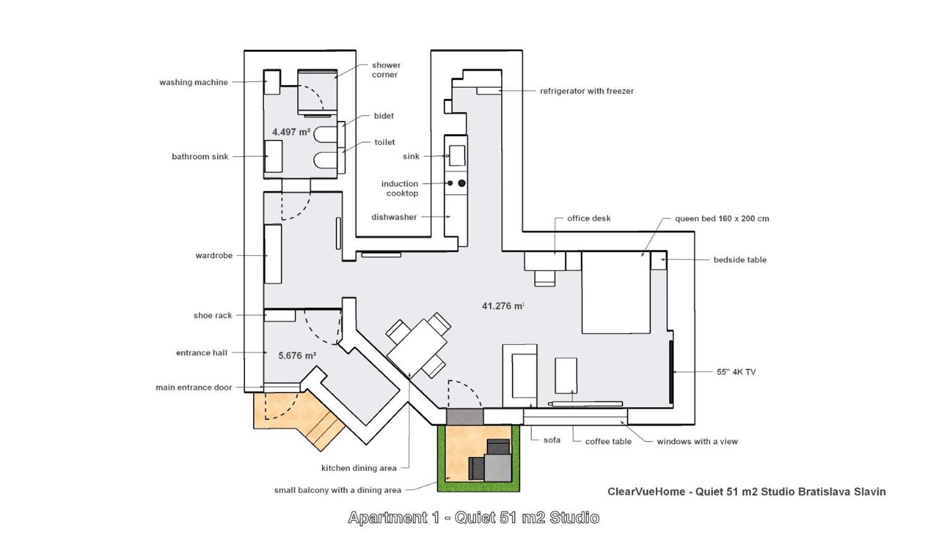 Apartment Clearvuehome Slavin