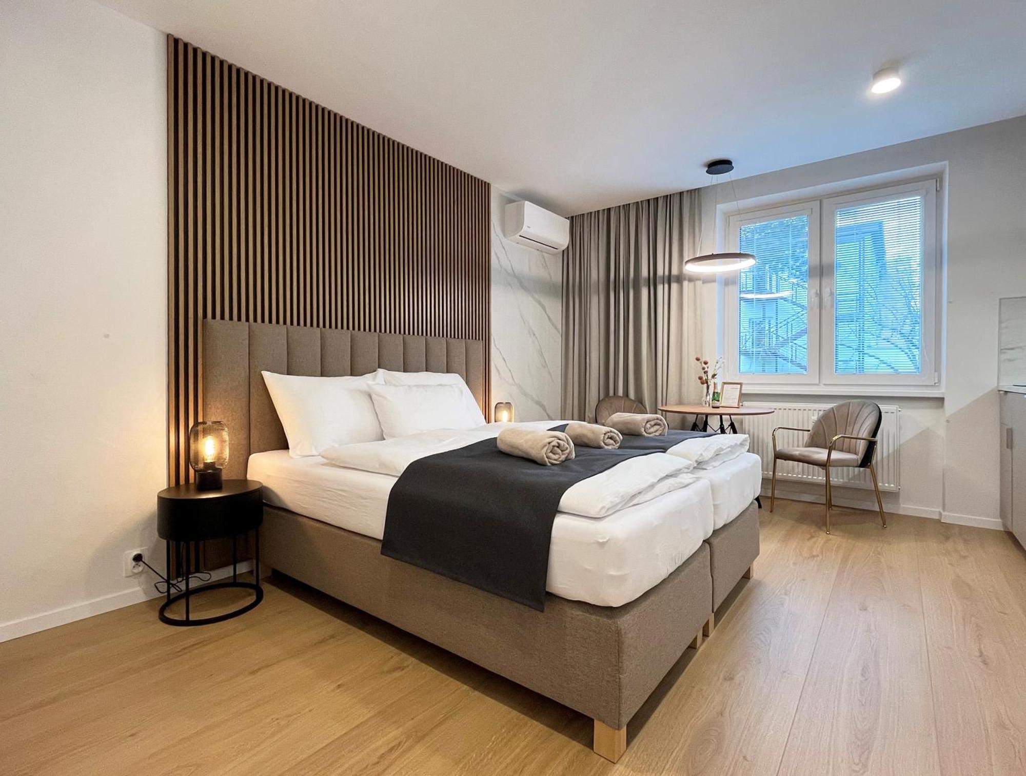 Noir & Gold Apartment