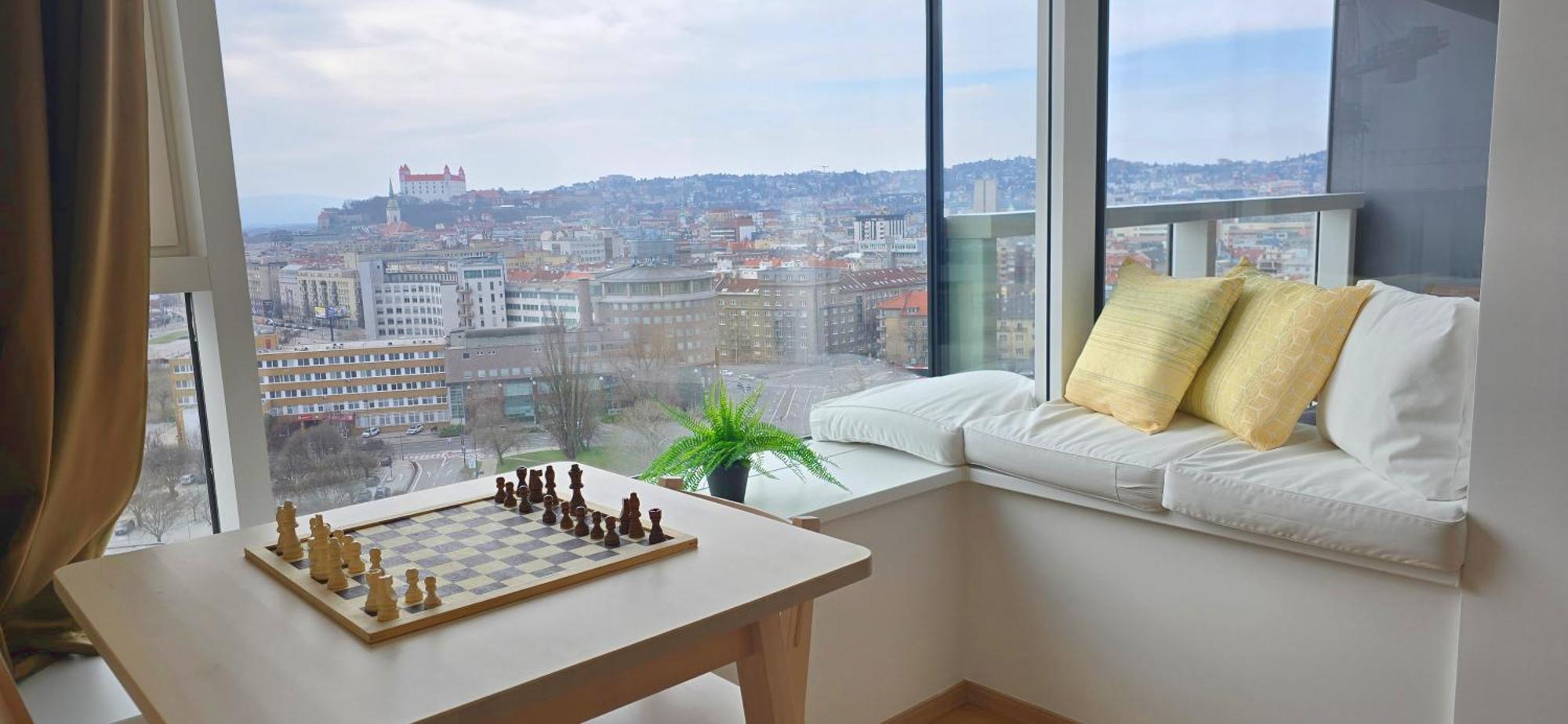 Apartment Castle View Sky, 3 Rooms, 1 Loggia, Free Parking