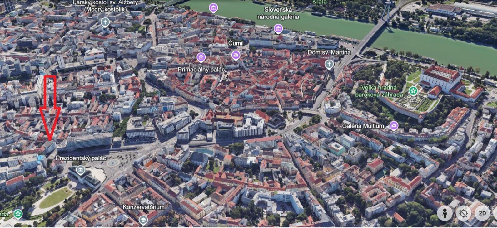 Peaceful Oldtown Free Parking 2-bedroom Apartment Bratislava
