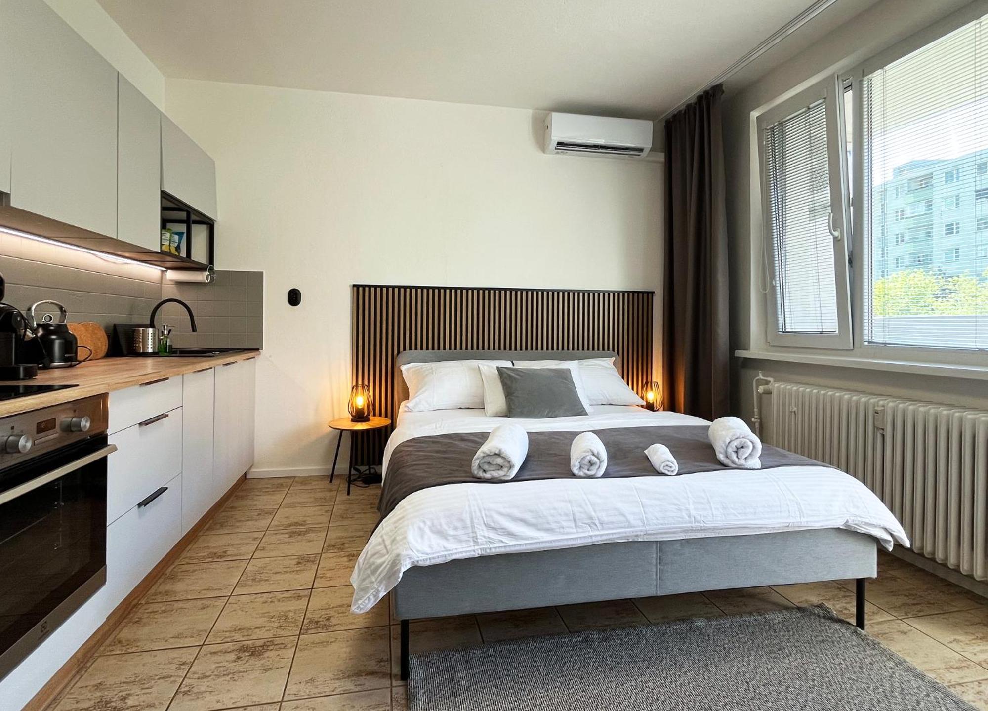New Cozy Studio, Ac & Free Private Parking * Bratislava