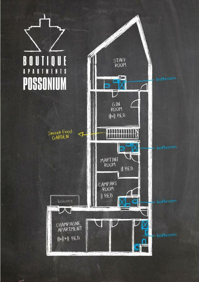 Street Food Possonium Appartamento *