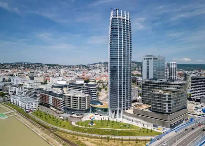 Highest Booking Apt In Slovakia 34Th Floor Eurovea Tower