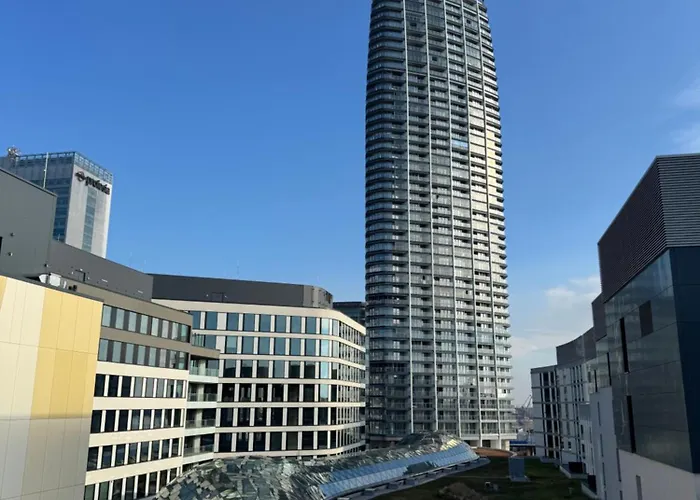 Eurovea Tower River View Down Town