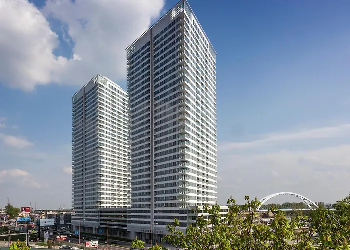 Sag 19Th Floor Panorama City Apartment 2 Rooms Free Parking Free Wifi