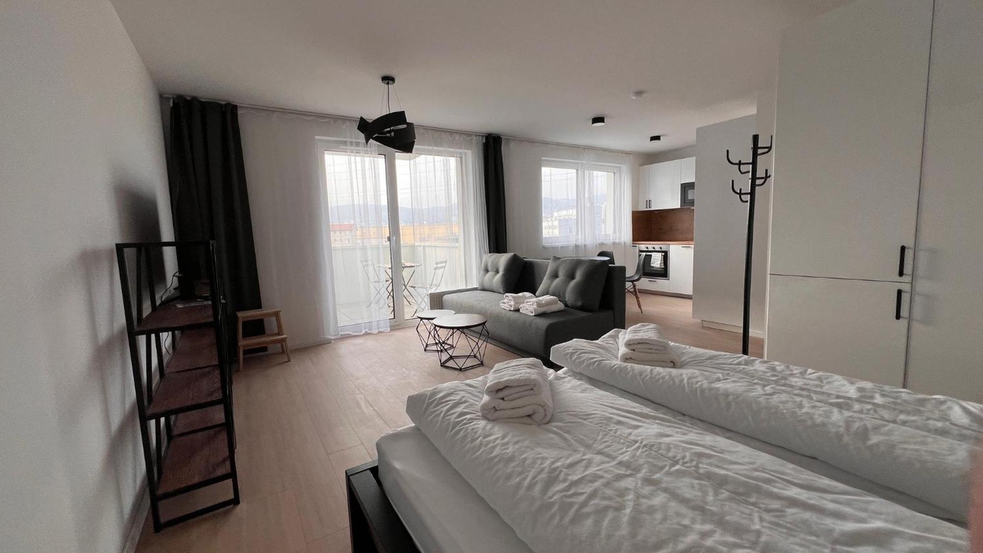 Apartment 1,5 With Terrace, New Building, 25