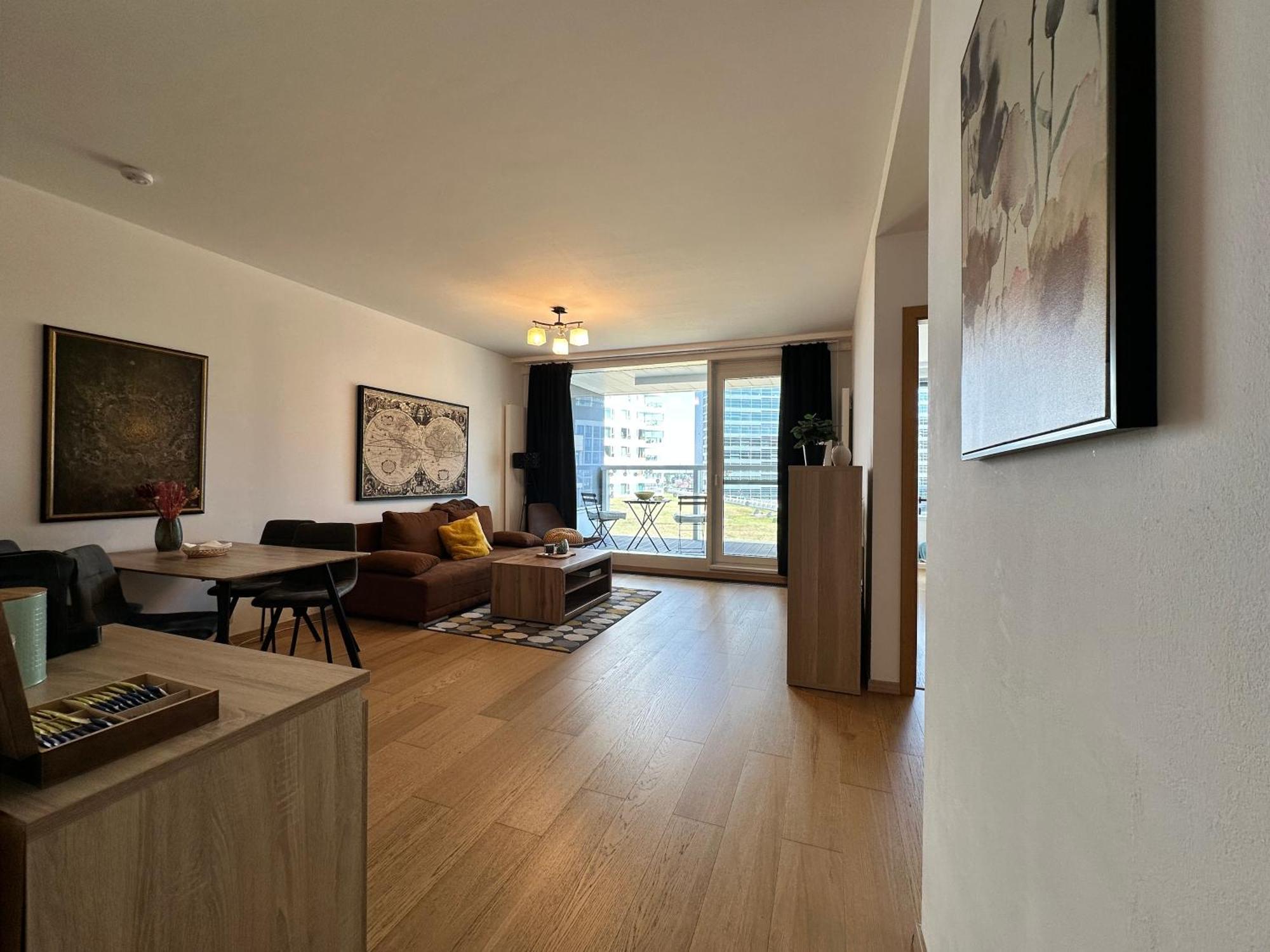 Apartment Self Check-in, Danube Bank, Free Parking Bratislava