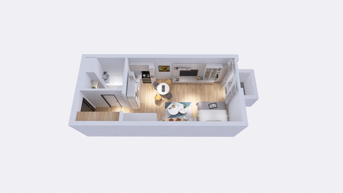 1,5 Ac Apartment, Balcony,new Building, Downtown, Old Apartamento Bratislava