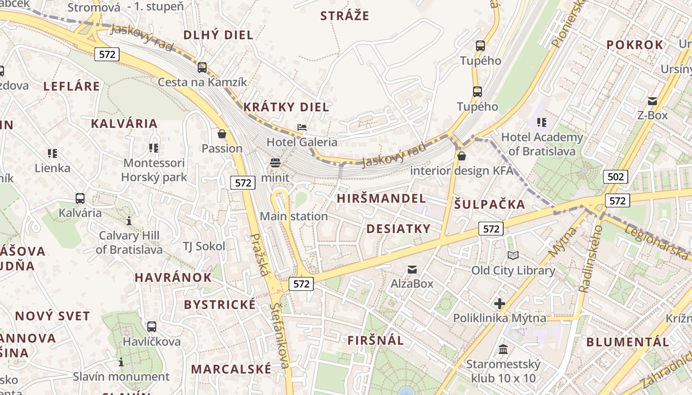 map