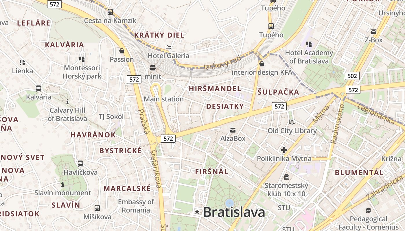 map