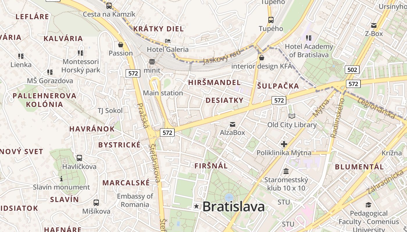 map
