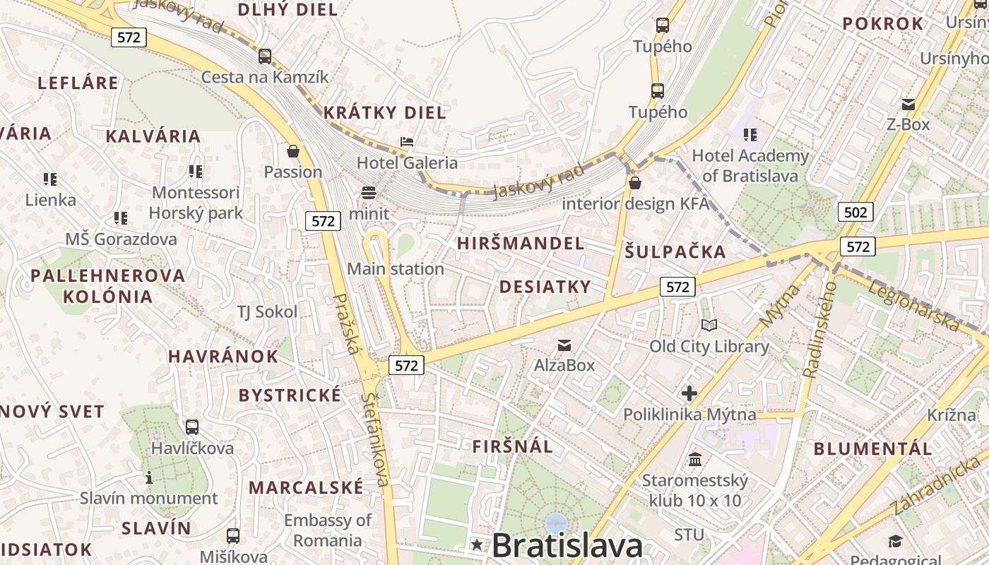 map