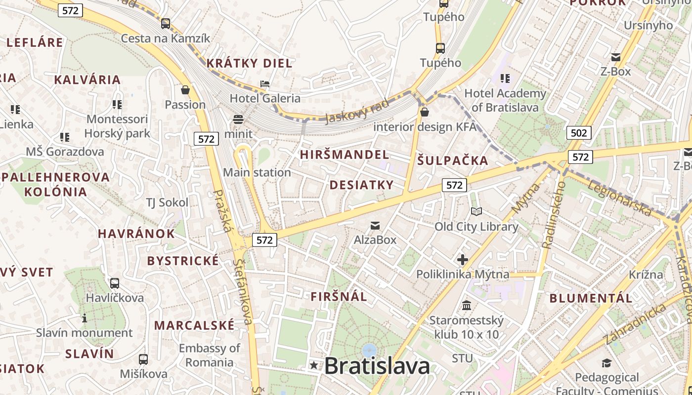 map