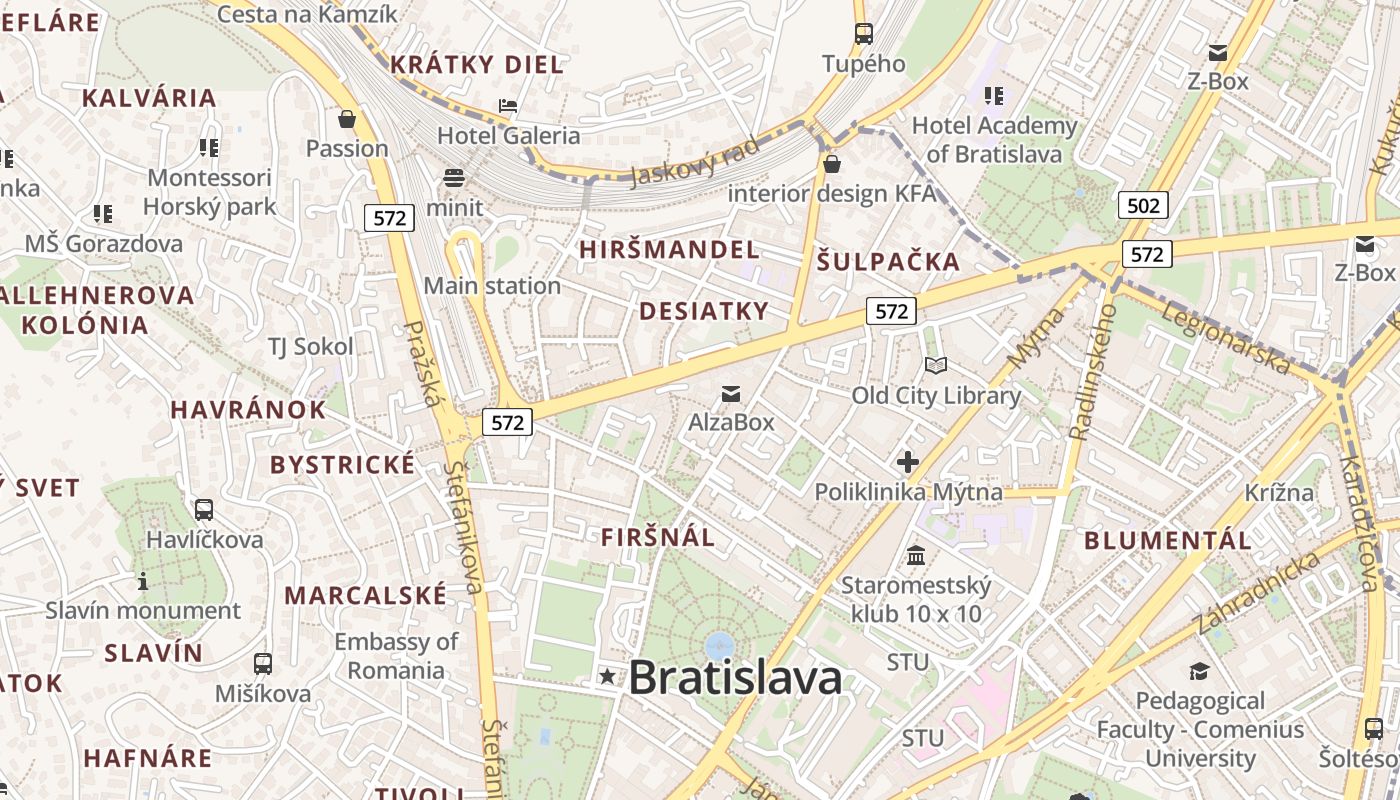 map