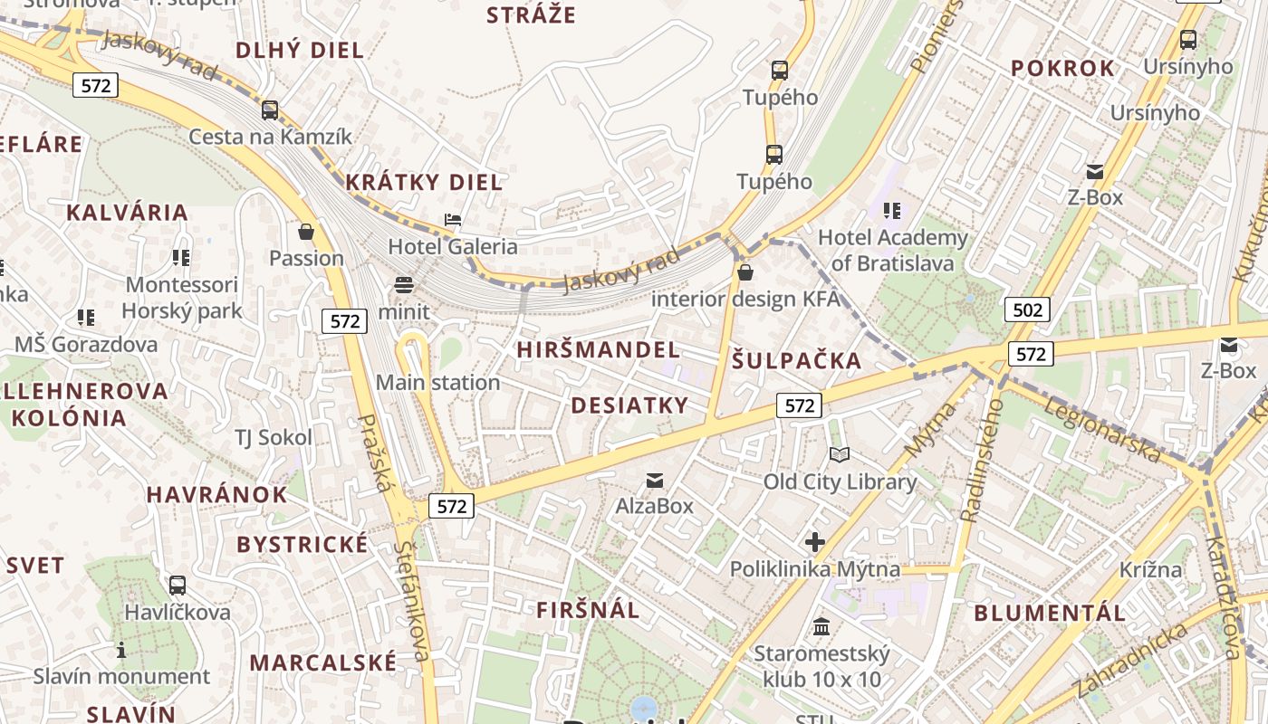 map