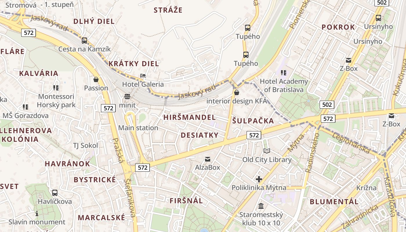 map