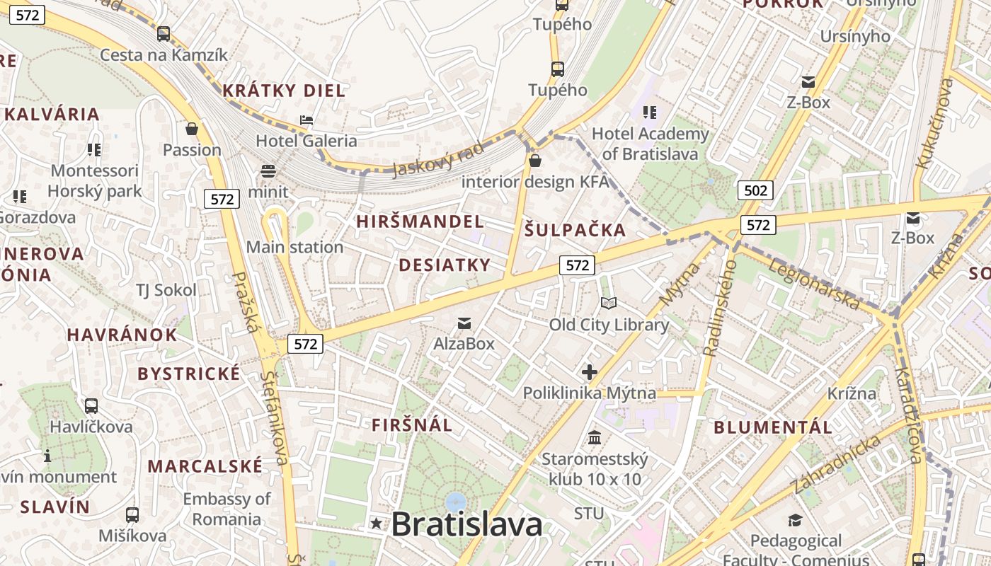 map